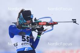 07.01.2022, Oberhof, Germany (GER): Dzinara Alimbekava (BLR) -  IBU World Cup Biathlon, sprint women, Oberhof (GER). www.nordicfocus.com. © Manzoni/NordicFocus. Every downloaded picture is fee-liable.