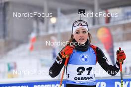 07.01.2022, Oberhof, Germany (GER): Emily Dickson (CAN) -  IBU World Cup Biathlon, sprint women, Oberhof (GER). www.nordicfocus.com. © Manzoni/NordicFocus. Every downloaded picture is fee-liable.