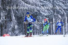 07.01.2022, Oberhof, Germany (GER): (l-r), Hanna Sola (BLR), Polona Klemencic (SLO) -  IBU World Cup Biathlon, sprint women, Oberhof (GER). www.nordicfocus.com. © Manzoni/NordicFocus. Every downloaded picture is fee-liable.
