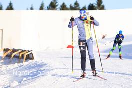 06.01.2022, Oberhof, Germany (GER): Vanessa Hinz (GER) - IBU World Cup Biathlon, training, Oberhof (GER). www.nordicfocus.com. © Manzoni/NordicFocus. Every downloaded picture is fee-liable.