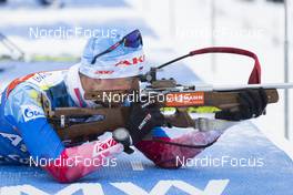 05.01.2022, Oberhof, Germany (GER): Anton Babikov (RUS) - IBU World Cup Biathlon, training, Oberhof (GER). www.nordicfocus.com. © Manzoni/NordicFocus. Every downloaded picture is fee-liable.