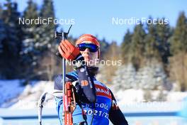 06.01.2022, Oberhof, Germany (GER): Benedikt Doll (GER) - IBU World Cup Biathlon, training, Oberhof (GER). www.nordicfocus.com. © Manzoni/NordicFocus. Every downloaded picture is fee-liable.
