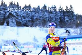 06.01.2022, Oberhof, Germany (GER): Mona Brorsson (SWE) - IBU World Cup Biathlon, training, Oberhof (GER). www.nordicfocus.com. © Manzoni/NordicFocus. Every downloaded picture is fee-liable.