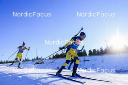 06.01.2022, Oberhof, Germany (GER): Sebastian Samuelsson (SWE) - IBU World Cup Biathlon, training, Oberhof (GER). www.nordicfocus.com. © Manzoni/NordicFocus. Every downloaded picture is fee-liable.