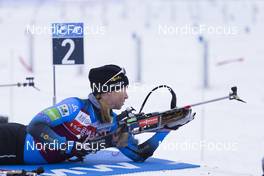 05.01.2022, Oberhof, Germany (GER): Anais Bescond (FRA) - IBU World Cup Biathlon, training, Oberhof (GER). www.nordicfocus.com. © Manzoni/NordicFocus. Every downloaded picture is fee-liable.