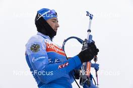 05.01.2022, Oberhof, Germany (GER): Said Karimulla Khalili (RUS) - IBU World Cup Biathlon, training, Oberhof (GER). www.nordicfocus.com. © Manzoni/NordicFocus. Every downloaded picture is fee-liable.