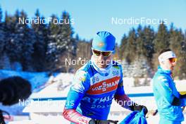 06.01.2022, Oberhof, Germany (GER): Anton Babikov (RUS) - IBU World Cup Biathlon, training, Oberhof (GER). www.nordicfocus.com. © Manzoni/NordicFocus. Every downloaded picture is fee-liable.