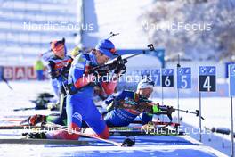06.01.2022, Oberhof, Germany (GER): Daniil Serokhvostov (RUS) - IBU World Cup Biathlon, training, Oberhof (GER). www.nordicfocus.com. © Manzoni/NordicFocus. Every downloaded picture is fee-liable.