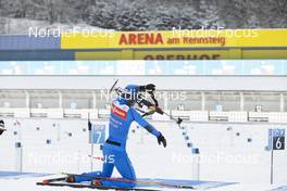 05.01.2022, Oberhof, Germany (GER): Dominik Windisch (ITA) - IBU World Cup Biathlon, training, Oberhof (GER). www.nordicfocus.com. © Manzoni/NordicFocus. Every downloaded picture is fee-liable.