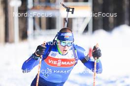 06.01.2022, Oberhof, Germany (GER): Maksim Varabei (BLR) - IBU World Cup Biathlon, training, Oberhof (GER). www.nordicfocus.com. © Manzoni/NordicFocus. Every downloaded picture is fee-liable.