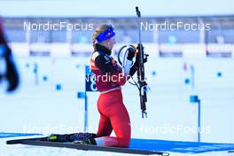 06.01.2022, Oberhof, Germany (GER): Lisa Theresa Hauser (AUT) - IBU World Cup Biathlon, training, Oberhof (GER). www.nordicfocus.com. © Manzoni/NordicFocus. Every downloaded picture is fee-liable.