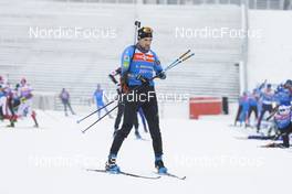 05.01.2022, Oberhof, Germany (GER): Simon Desthieux (FRA) - IBU World Cup Biathlon, training, Oberhof (GER). www.nordicfocus.com. © Manzoni/NordicFocus. Every downloaded picture is fee-liable.