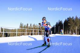 06.01.2022, Oberhof, Germany (GER): Mikito Tachizaki (JPN) - IBU World Cup Biathlon, training, Oberhof (GER). www.nordicfocus.com. © Manzoni/NordicFocus. Every downloaded picture is fee-liable.