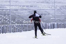 05.01.2022, Oberhof, Germany (GER): Undefined athlete competes - IBU World Cup Biathlon, training, Oberhof (GER). www.nordicfocus.com. © Manzoni/NordicFocus. Every downloaded picture is fee-liable.