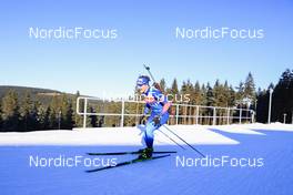 06.01.2022, Oberhof, Germany (GER): Joscha Burkhalter (SUI) - IBU World Cup Biathlon, training, Oberhof (GER). www.nordicfocus.com. © Manzoni/NordicFocus. Every downloaded picture is fee-liable.