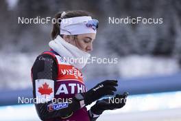 05.01.2022, Oberhof, Germany (GER): Benita Peiffer (CAN) - IBU World Cup Biathlon, training, Oberhof (GER). www.nordicfocus.com. © Manzoni/NordicFocus. Every downloaded picture is fee-liable.