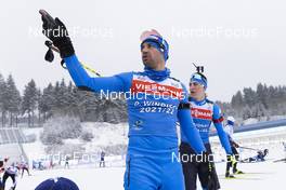 05.01.2022, Oberhof, Germany (GER): Dominik Windisch (ITA) - IBU World Cup Biathlon, training, Oberhof (GER). www.nordicfocus.com. © Manzoni/NordicFocus. Every downloaded picture is fee-liable.