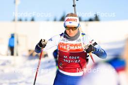 06.01.2022, Oberhof, Germany (GER): Mari Eder (FIN) - IBU World Cup Biathlon, training, Oberhof (GER). www.nordicfocus.com. © Manzoni/NordicFocus. Every downloaded picture is fee-liable.