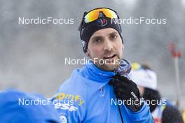 05.01.2022, Oberhof, Germany (GER): Simon Desthieux (FRA) - IBU World Cup Biathlon, training, Oberhof (GER). www.nordicfocus.com. © Manzoni/NordicFocus. Every downloaded picture is fee-liable.