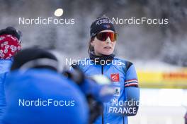 05.01.2022, Oberhof, Germany (GER): Chloe Chevalier (FRA) - IBU World Cup Biathlon, training, Oberhof (GER). www.nordicfocus.com. © Manzoni/NordicFocus. Every downloaded picture is fee-liable.