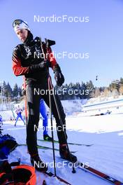 06.01.2022, Oberhof, Germany (GER): Sturla Holm Laegreid (NOR) - IBU World Cup Biathlon, training, Oberhof (GER). www.nordicfocus.com. © Manzoni/NordicFocus. Every downloaded picture is fee-liable.