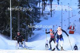 06.01.2022, Oberhof, Germany (GER): Franziska Hildebrand (GER), Nastassia Kinnunen (FIN), (l-r) - IBU World Cup Biathlon, training, Oberhof (GER). www.nordicfocus.com. © Manzoni/NordicFocus. Every downloaded picture is fee-liable.