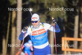 06.01.2022, Oberhof, Germany (GER): Olli Hiidensalo (FIN) - IBU World Cup Biathlon, training, Oberhof (GER). www.nordicfocus.com. © Manzoni/NordicFocus. Every downloaded picture is fee-liable.