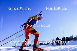 06.01.2022, Oberhof, Germany (GER): Florent Claude (BEL) - IBU World Cup Biathlon, training, Oberhof (GER). www.nordicfocus.com. © Manzoni/NordicFocus. Every downloaded picture is fee-liable.
