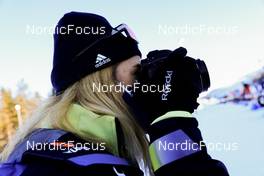 06.01.2022, Oberhof, Germany (GER): Steffi Boehler (GER) - IBU World Cup Biathlon, training, Oberhof (GER). www.nordicfocus.com. © Manzoni/NordicFocus. Every downloaded picture is fee-liable.