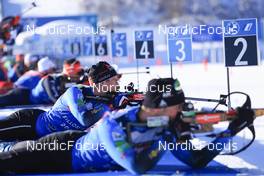 06.01.2022, Oberhof, Germany (GER): Quentin Fillon Maillet (FRA) - IBU World Cup Biathlon, training, Oberhof (GER). www.nordicfocus.com. © Manzoni/NordicFocus. Every downloaded picture is fee-liable.