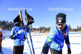 06.01.2022, Oberhof, Germany (GER): Antonin Guigonnat (FRA) - IBU World Cup Biathlon, training, Oberhof (GER). www.nordicfocus.com. © Manzoni/NordicFocus. Every downloaded picture is fee-liable.