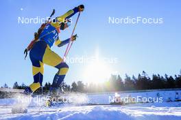 06.01.2022, Oberhof, Germany (GER): Jesper Nelin (SWE) - IBU World Cup Biathlon, training, Oberhof (GER). www.nordicfocus.com. © Manzoni/NordicFocus. Every downloaded picture is fee-liable.