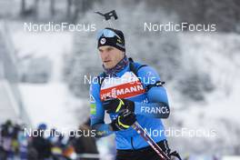 05.01.2022, Oberhof, Germany (GER): Emilien Jacquelin (FRA) - IBU World Cup Biathlon, training, Oberhof (GER). www.nordicfocus.com. © Manzoni/NordicFocus. Every downloaded picture is fee-liable.