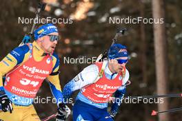 16.01.2022, Ruhpolding, Germany (GER): Olli Hiidensalo (FIN) - IBU World Cup Biathlon, pursuit men, Ruhpolding (GER). www.nordicfocus.com. © Manzoni/NordicFocus. Every downloaded picture is fee-liable.