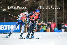 16.01.2022, Ruhpolding, Germany (GER): Erik Lesser (GER) - IBU World Cup Biathlon, pursuit men, Ruhpolding (GER). www.nordicfocus.com. © Manzoni/NordicFocus. Every downloaded picture is fee-liable.
