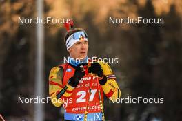 16.01.2022, Ruhpolding, Germany (GER): Florent Claude (BEL) - IBU World Cup Biathlon, pursuit men, Ruhpolding (GER). www.nordicfocus.com. © Manzoni/NordicFocus. Every downloaded picture is fee-liable.