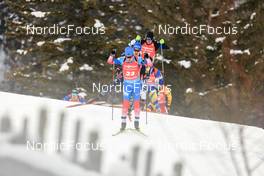 16.01.2022, Ruhpolding, Germany (GER): Daniil Serokhvostov (RUS) - IBU World Cup Biathlon, pursuit men, Ruhpolding (GER). www.nordicfocus.com. © Manzoni/NordicFocus. Every downloaded picture is fee-liable.