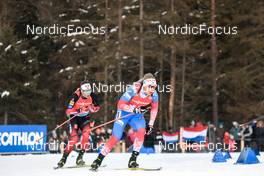 16.01.2022, Ruhpolding, Germany (GER): Alexander Povarnitsyn (RUS) - IBU World Cup Biathlon, pursuit men, Ruhpolding (GER). www.nordicfocus.com. © Manzoni/NordicFocus. Every downloaded picture is fee-liable.