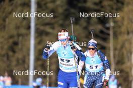 16.01.2022, Ruhpolding, Germany (GER): Suvi Minkkinen (FIN) - IBU World Cup Biathlon, pursuit women, Ruhpolding (GER). www.nordicfocus.com. © Manzoni/NordicFocus. Every downloaded picture is fee-liable.