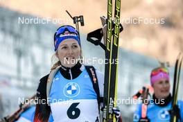 16.01.2022, Ruhpolding, Germany (GER): Lisa Theresa Hauser (AUT) - IBU World Cup Biathlon, pursuit women, Ruhpolding (GER). www.nordicfocus.com. © Manzoni/NordicFocus. Every downloaded picture is fee-liable.