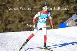 16.01.2022, Ruhpolding, Germany (GER): Monika Hojnisz-Starega (POL) - IBU World Cup Biathlon, pursuit women, Ruhpolding (GER). www.nordicfocus.com. © Manzoni/NordicFocus. Every downloaded picture is fee-liable.
