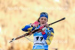 16.01.2022, Ruhpolding, Germany (GER): Hanna Oeberg (SWE) - IBU World Cup Biathlon, pursuit women, Ruhpolding (GER). www.nordicfocus.com. © Manzoni/NordicFocus. Every downloaded picture is fee-liable.