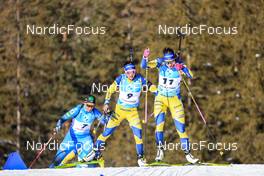 16.01.2022, Ruhpolding, Germany (GER): Hanna Oeberg (SWE), Linn Persson (SWE), (l-r) - IBU World Cup Biathlon, pursuit women, Ruhpolding (GER). www.nordicfocus.com. © Manzoni/NordicFocus. Every downloaded picture is fee-liable.