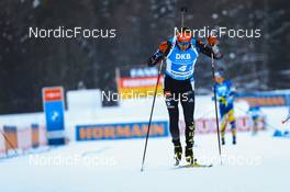 15.01.2022, Ruhpolding, Germany (GER): Philipp Nawrath (GER) - IBU World Cup Biathlon, relay men, Ruhpolding (GER). www.nordicfocus.com. © Manzoni/NordicFocus. Every downloaded picture is fee-liable.