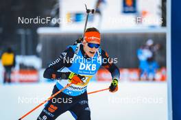 15.01.2022, Ruhpolding, Germany (GER): Benedikt Doll (GER) - IBU World Cup Biathlon, relay men, Ruhpolding (GER). www.nordicfocus.com. © Manzoni/NordicFocus. Every downloaded picture is fee-liable.