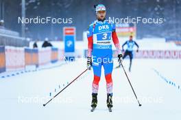 15.01.2022, Ruhpolding, Germany (GER): Maksim Tsvetkov (RUS) - IBU World Cup Biathlon, relay men, Ruhpolding (GER). www.nordicfocus.com. © Manzoni/NordicFocus. Every downloaded picture is fee-liable.