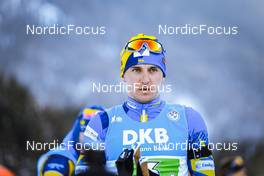 15.01.2022, Ruhpolding, Germany (GER): Dmytro Pidruchnyi (UKR) - IBU World Cup Biathlon, relay men, Ruhpolding (GER). www.nordicfocus.com. © Manzoni/NordicFocus. Every downloaded picture is fee-liable.