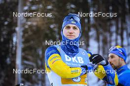 15.01.2022, Ruhpolding, Germany (GER): Martin Ponsiluoma (SWE) - IBU World Cup Biathlon, relay men, Ruhpolding (GER). www.nordicfocus.com. © Manzoni/NordicFocus. Every downloaded picture is fee-liable.
