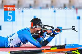15.01.2022, Ruhpolding, Germany (GER): Quentin Fillon Maillet (FRA) - IBU World Cup Biathlon, relay men, Ruhpolding (GER). www.nordicfocus.com. © Manzoni/NordicFocus. Every downloaded picture is fee-liable.
