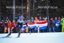 15.01.2022, Ruhpolding, Germany (GER): Erik Lesser (GER) - IBU World Cup Biathlon, relay men, Ruhpolding (GER). www.nordicfocus.com. © Manzoni/NordicFocus. Every downloaded picture is fee-liable.